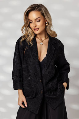 Жакет женский 4475/01/Чёрный - Rise фото 6