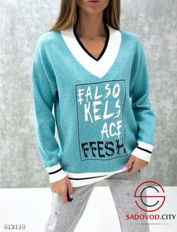 Кофта женская с надписью - Bruno фото 5