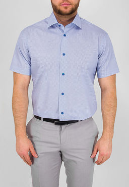 Сорочка мужская короткий рукав GREG 123/101/4702/Z/1*_GB  фото 8