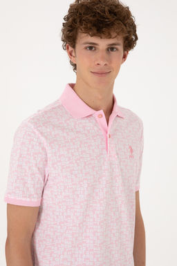 Erkek A__k Pembe Ti__rt Sepette S_rpriz _ndirim - U.s. polo assn фото 2
