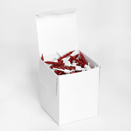 Набор свечи в торт Спираль, 200шт, 5 см, красный металлик - Страна карнавалия фото 3