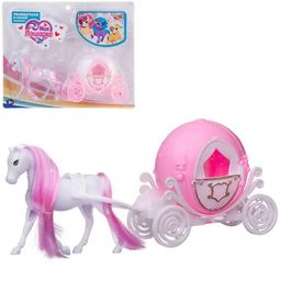 Игровой набор ABtoys Моя лошадка Карета с лошадкой  фото 5