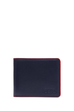 Мужской темно-синий кошелек Неожиданная скидка в корзине