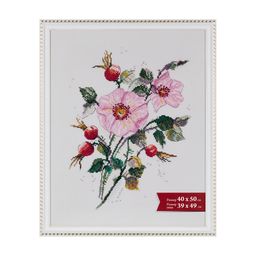 Рамка Gamma ПРК-16 40 х 50 см пластик. с оргстеклом белый