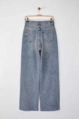 Mavi Yuksek Bel Genis Paca Wide Leg Jeans TWOAW26JE00089 - Trendyolmilla фото 6