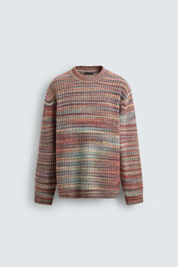 TEXTURED STRIPED JUMPER - Zara фото 6