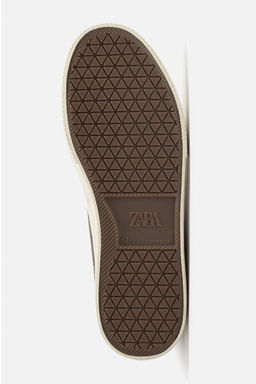 FABRIC HIGH-TOP TRAINERS - Zara фото 4