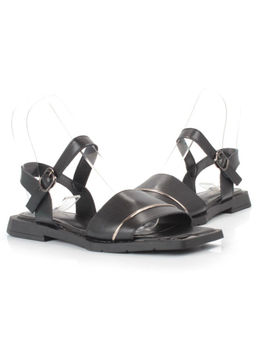 08-PEY183-3 BLACK Босоножки женские (натуральная кожа) - Фабричный китай фото 9