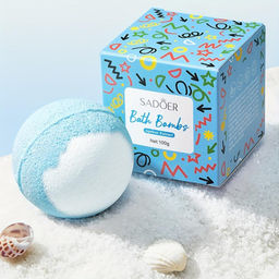 SADOER Бомбочка для ванны ароматическая с камелией, 100гр