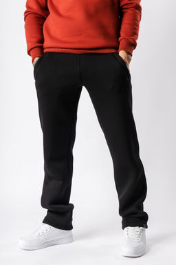 Утепленные брюки футер тренхнитка с изнанкой «барашек»