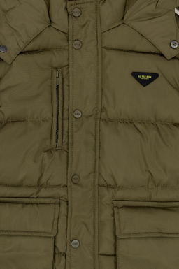 Пальто цвета хаки для мальчика - U.s. polo assn фото 9