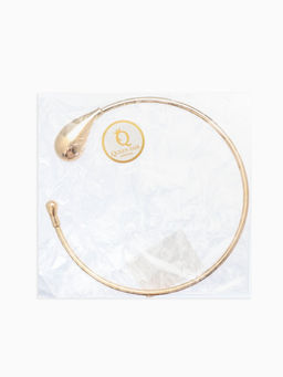 Колье-Чокер "Капли БО", цвет золото