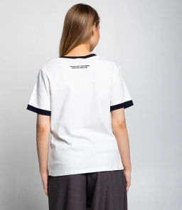 Футболка #КТ519-22, белый - Dommod фото 3