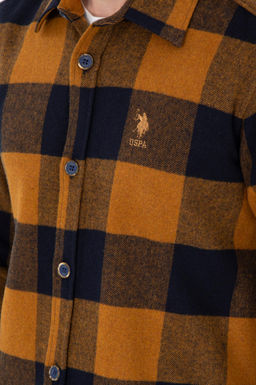 Мужская темно-синяя рубашка с длинным рукавом Неожиданная скидка в корзине - U.s. polo assn фото 7