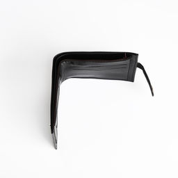 Портмоне мужское «Сахир», на магните, три отделения, чёрное