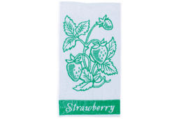 Полотенце махровое птк. жак. 7378, Клубника М