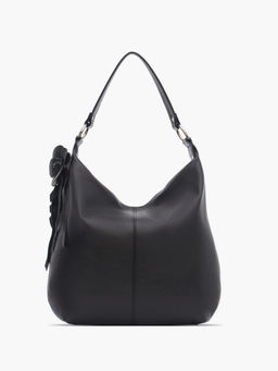 Женская кожаная сумка Richet 2586LN 376 Черный  фото 2