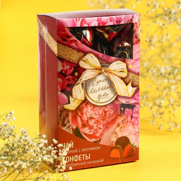 Подарочный набор Весенний день: чай 50 г, конфеты 100 г - Фабрика счастья фото 7
