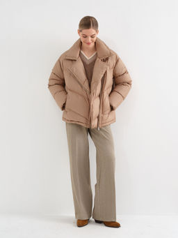 Conso/WDMF 230563 - hazelnut Пуховая куртка  фото 6