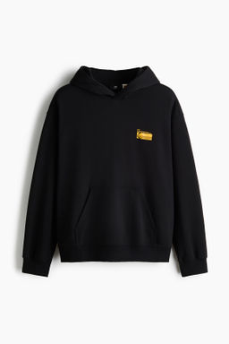 Sudadera estampada con capucha Loose Fit