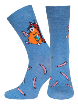 Цена за 2 пары. Носки мужские БРЕСТСКИЕ НОСКИ МУЖСКИЕ 2155 СМФ Попугай Кеша (средней длины) - Conte elegant фото 3