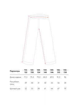 ВК 40008/23/1 ГР, брюки - Crockid фото 5