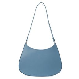 Женская сумка на плечо CALZETTI Артикул 2698679, голубой - Armani exchange фото 4