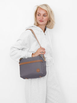 Сумка 16511PE gray Polina&Eiterou