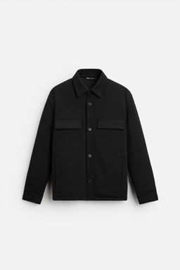 QUILTED OVERSHIRT - Zara фото 13