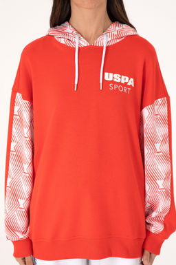 Kad_n K_rm_z_ Sweatshirt Sepette S_rpriz _ndirim - U.s. polo assn фото 6