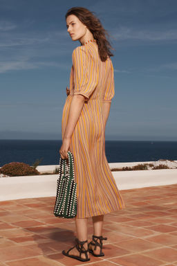 LIMITED EDITION STRIPED MIDI DRESS - Zara фото 12