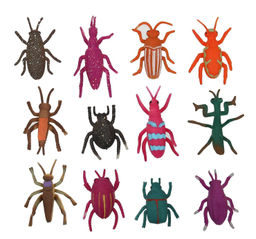 Фигурка ABtoys Юный натуралист Волшебный жук, меняет цвет в воде, дисплей 24 шт фото 5