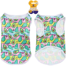 Цена за 2 шт. Майка для собак и кошек мелких и средних пород "БРО на стиле", авокадо, размер ХL (длина спинки 36см, объем груди 43см, от 9 до 12кг)