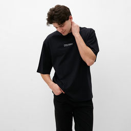 Футболка мужская MIST Cultura, размер 56, черный