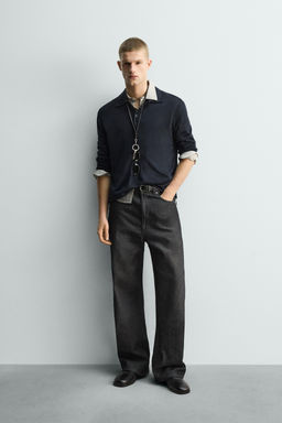 TEXTURED POLO SHIRT