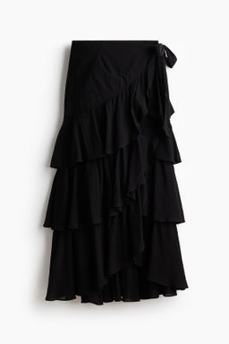 Tiered wrap skirt - H&m фото 2