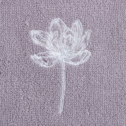 Набор полотенец Этель Flowers 30х30 см-3шт, 100% хлопок 340 г/м2  фото 5