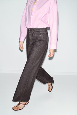JEANS Z1975 LOOSE STRAIGHT MID-WAIST - Zara фото 21