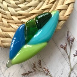 Брошь Листик