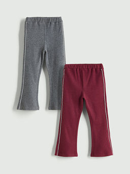 Beli Lastikli ?spanyol Pa?a K?z ?ocuk Tayt 2li