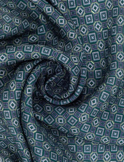 Зеленый шелковый платок - Cacharel фото 4