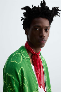 FLORAL PRINT CARDIGAN  OTIS KWAME KYE QUAICOE - Zara фото 14