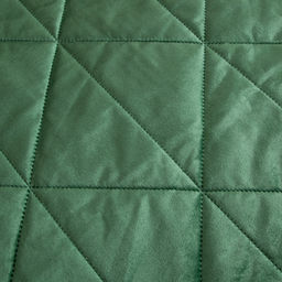 Велюровое покрывало в клетку и две наволочки OVL049 160*220/50-70 1 шт - Ситрейд фото 4