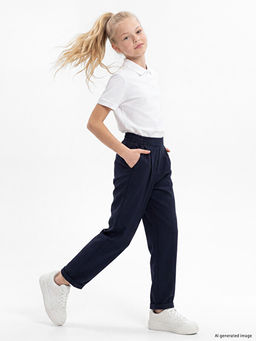 Loose Fit K?z ?ocuk Pantolon
