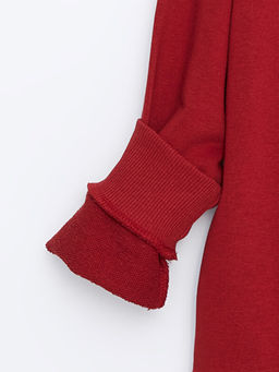 Bisiklet Yaka Basic Uzun Kollu Erkek ?ocuk Sweatshirt - Waikiki фото 2