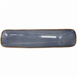 Тарелка керамическая "Corsica blue" сервировочная 36*9,5*5,5см
