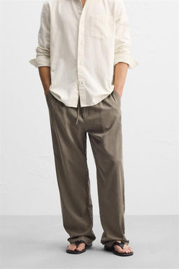 FLOWING SUIT TROUSERS - Zara фото 10