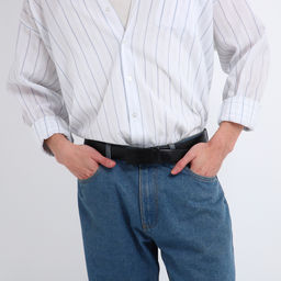 Ремень мужской, ширина 3,5 см, автомат, цвет чёрный - Simaland фото 3