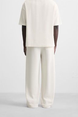 VERTICAL TEXTURED JOGGERS - Zara фото 12