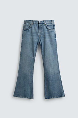 JEANS FLARE FIT / Azul claro - Zara фото 7
